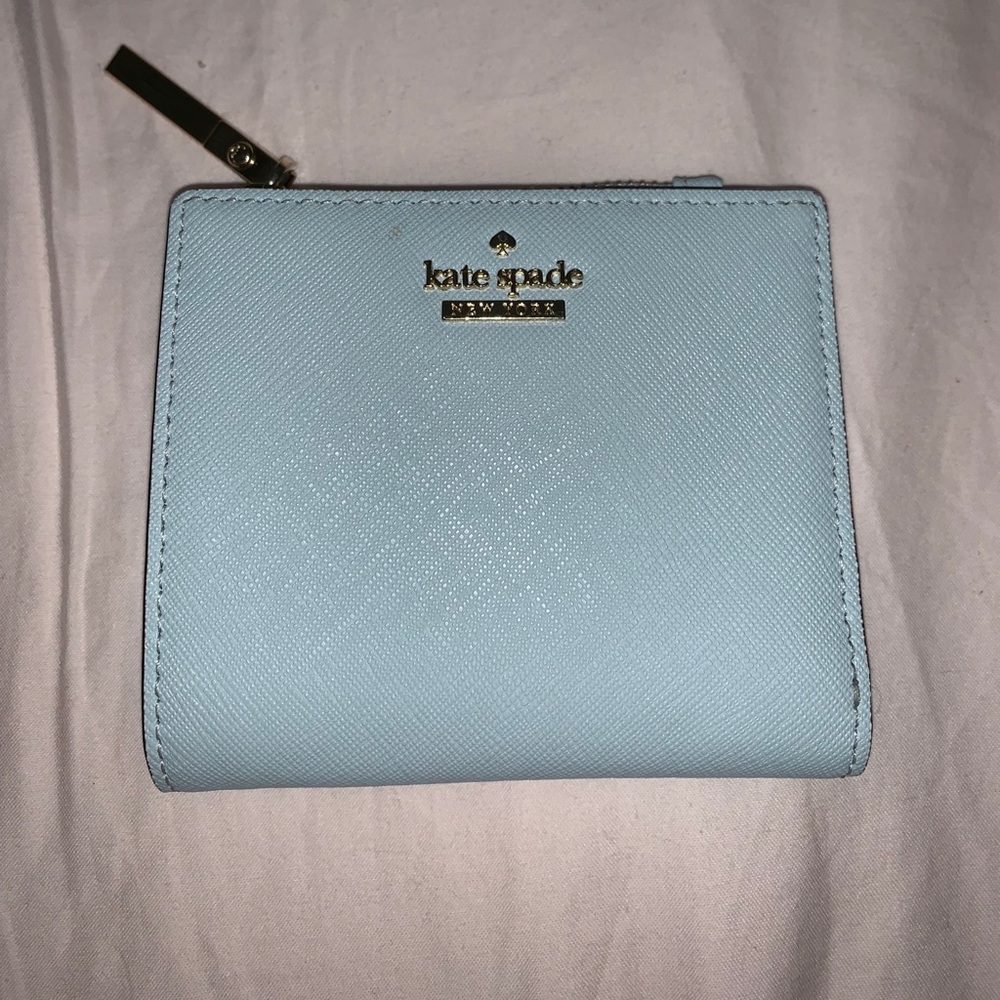 Baby blue Kate Spade wallet